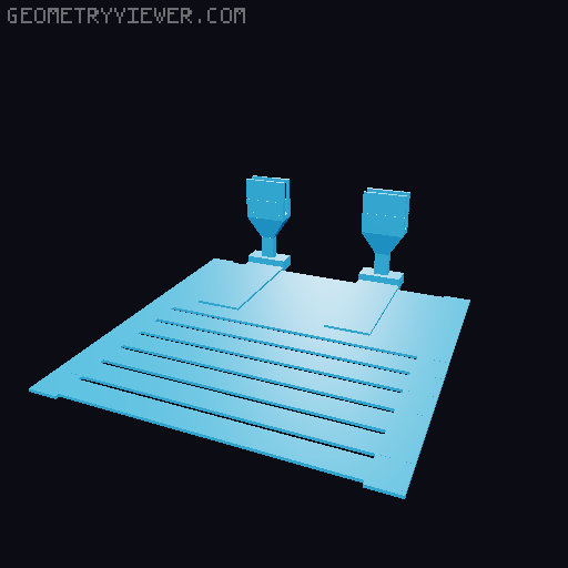 DIY Aquarium Light 3D model thumbnail