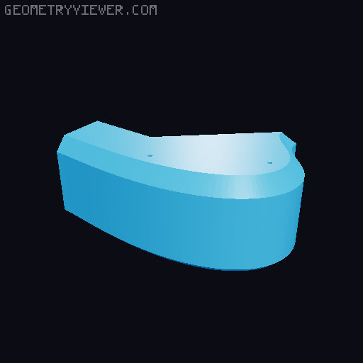 Amazon Minicaster (Prusacaster for smaller printers using the Amazon kit) 3D model thumbnail