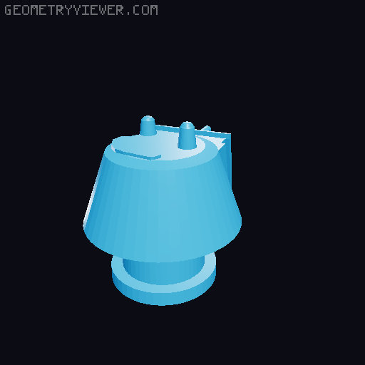 Tractor tank 3D model thumbnail
