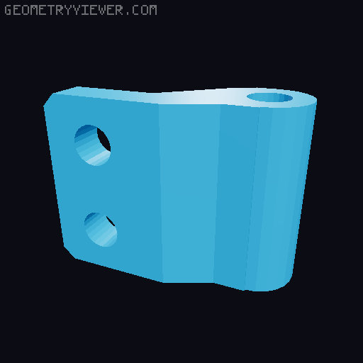 Case for radiation detector 3D model thumbnail