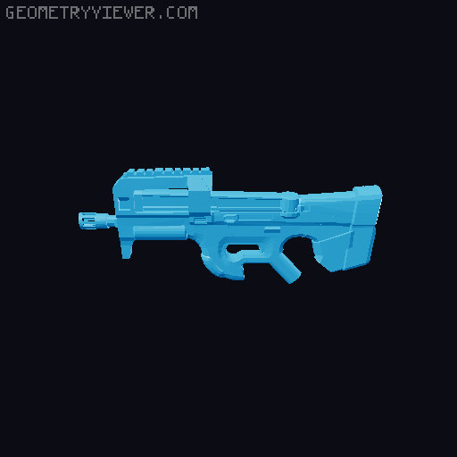 Dummy 13 Fortnite Weapons Pack #4: "dang spammers" 3D model thumbnail