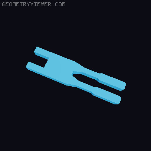 AT-ST kit card separate parts 3D model thumbnail