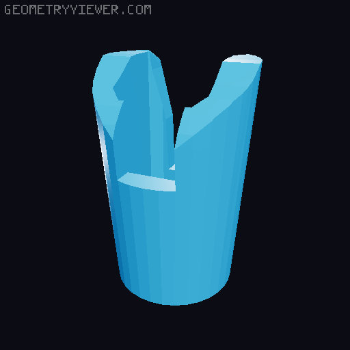 Dummy 13 blank body 3D model thumbnail