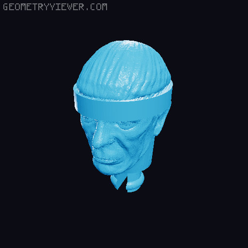 Spock in recovery robe- Star Trek 4 3D model thumbnail