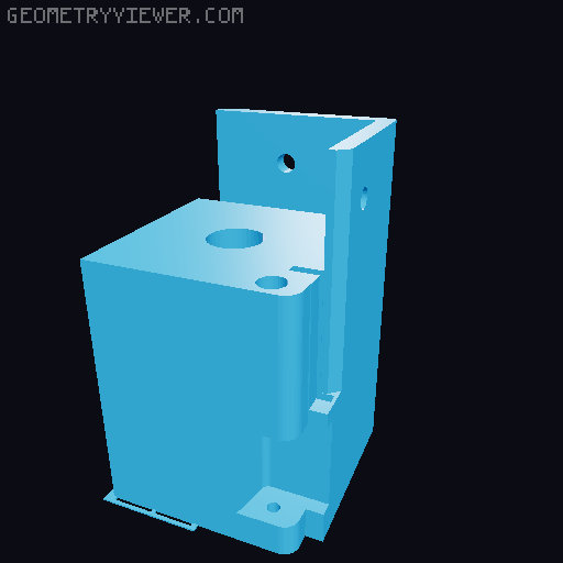 Ikea Lack V2 - +10mm-100mm Height Variants 3D model thumbnail