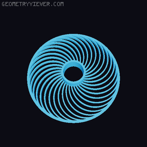 Hypnotic Extruder Visualizer - Ender 3 S1 Pro Remix 3D model thumbnail