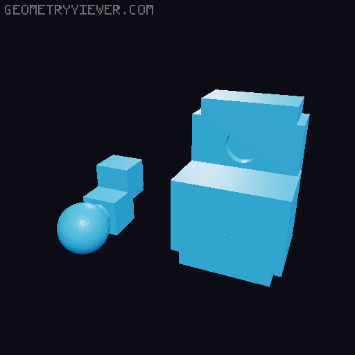 DSaF William Afton/Dave Miller/Purple Guy head for dummy 13 3D model thumbnail