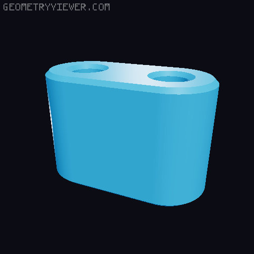 Yet Another Fidget Infinity Cube: Screw Version 3D model thumbnail