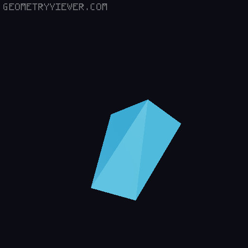 Geometric Bull  - wall design 3D model thumbnail