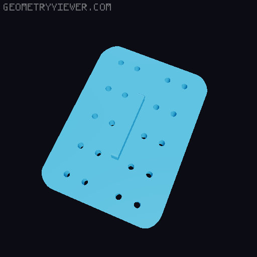 Lid for 6 Gallon Cube Imagitarium Tank 3D model thumbnail