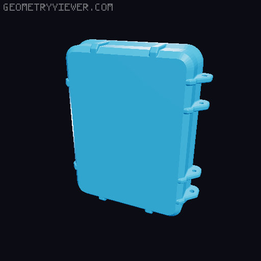 Rugged box remix 3D model thumbnail