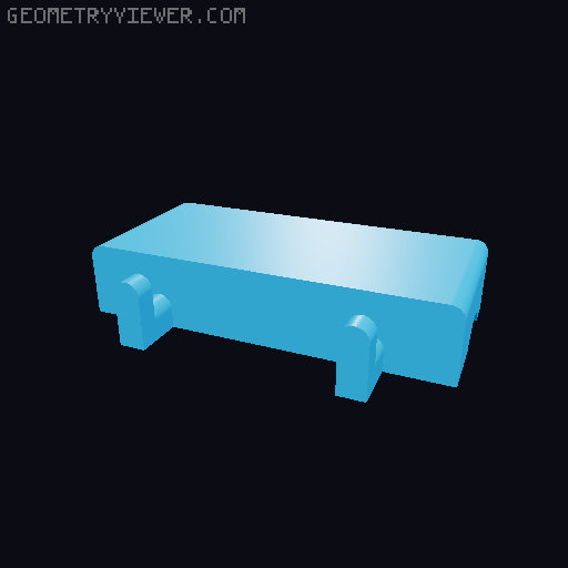 Skadis: Grandma's Favorite Filament Clip Storage 3D model thumbnail