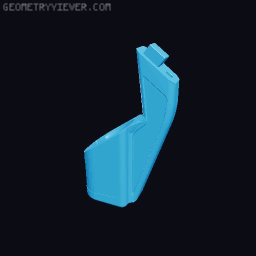 Hot glue gun holster  3D model thumbnail