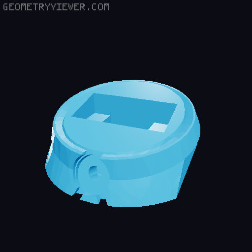 Die Simpsons Mini13 Grampa Skin 3D model thumbnail