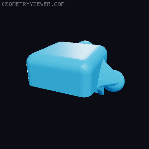 Hair Pack One for Lucky 13 3D model thumbnail