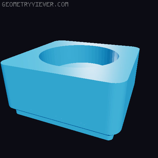 Gridfinity NUUN Tube Storage 3D model thumbnail