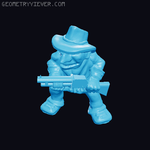 Short People 3D model thumbnail