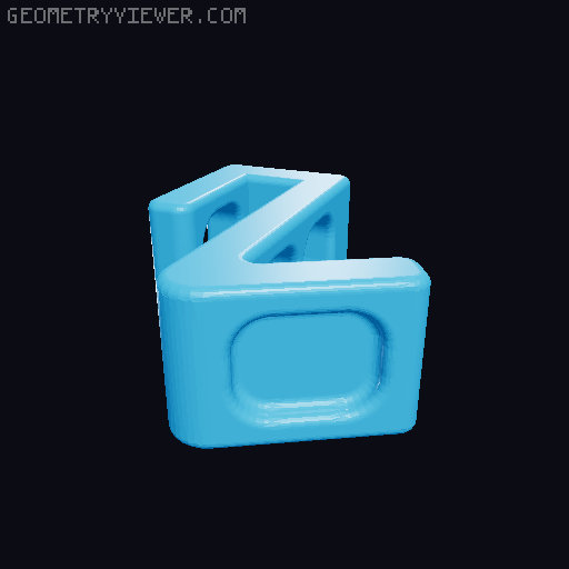 Hooks for Ikea IVAR 3D model thumbnail