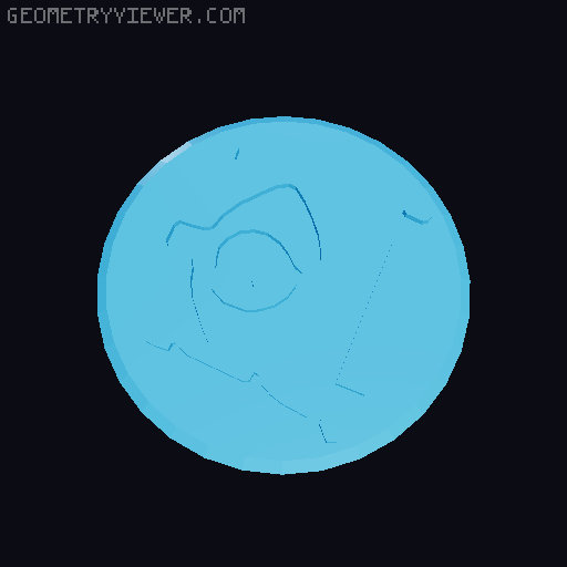 Magic: The Gathering Token for Counter Box 3D model thumbnail
