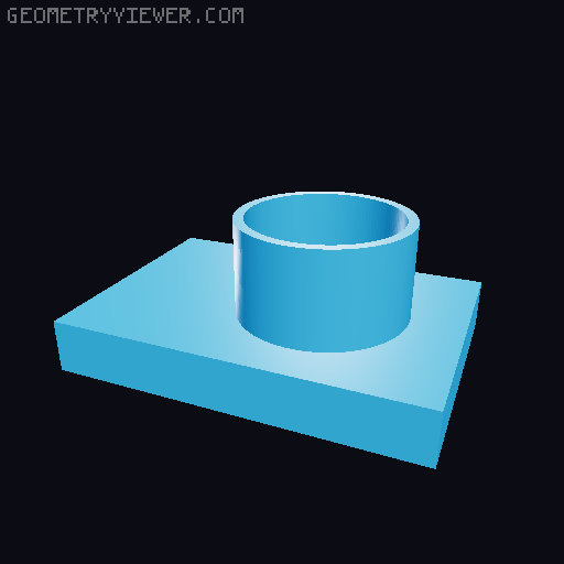IKEA Metod Kitchen Rear Wall Mount Spacers 3D model thumbnail