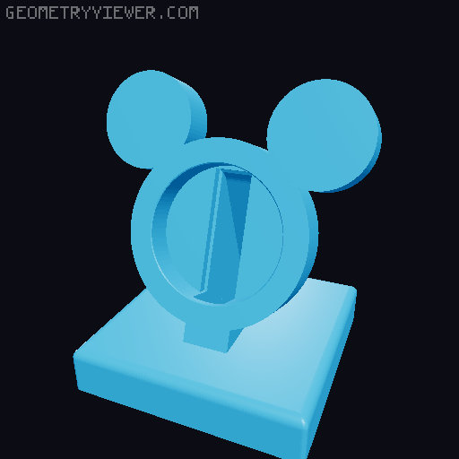 Apple Watch Ladehalter USB-C 3D model thumbnail