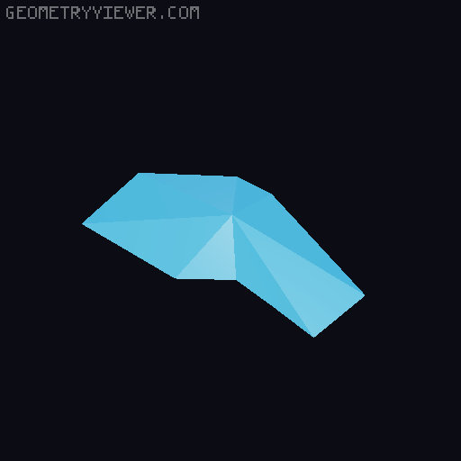 Geometric Bull  - wall design 3D model thumbnail
