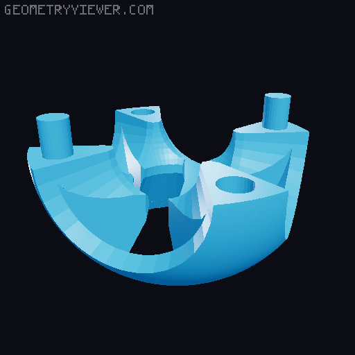 SensoCubeStick. Multi-purpose sensory hybrid of Joystick, Sphere and Sensory Patterns 3D model thumbnail