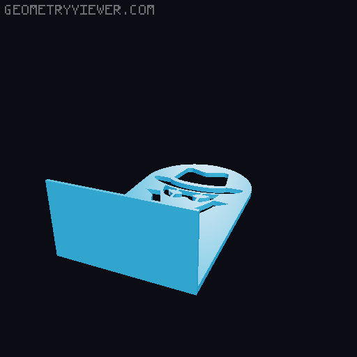 Bookend serie 3D model thumbnail