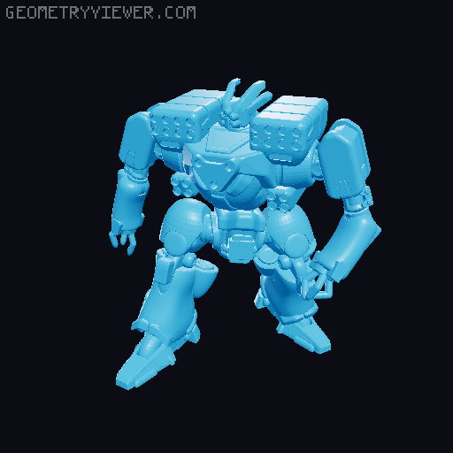 Mechs 3D model thumbnail