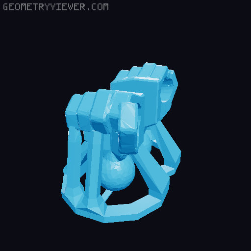 Lucky 13 Hands Compilation (with extra adhesion) 3D model thumbnail