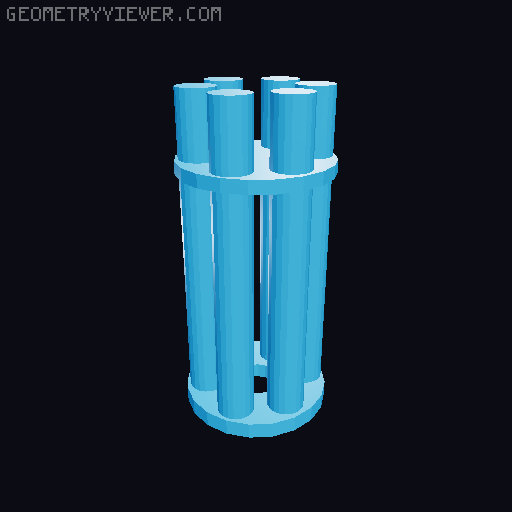 Dummy 13 forearm weapon connecter. 3D model thumbnail