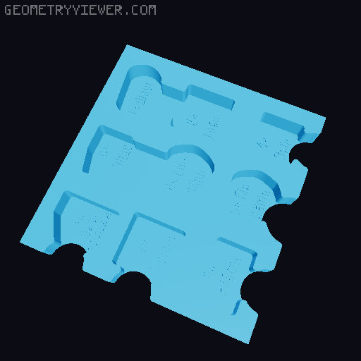 German Translation - Frosthaven Insert 3D model thumbnail