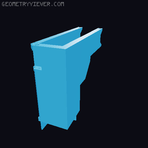 Ikea Lack V2 - +10mm-100mm Height Variants 3D model thumbnail