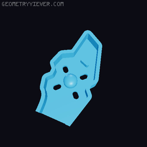 GEPRC Pulsar LR 10 3D Printed Parts 3D model thumbnail