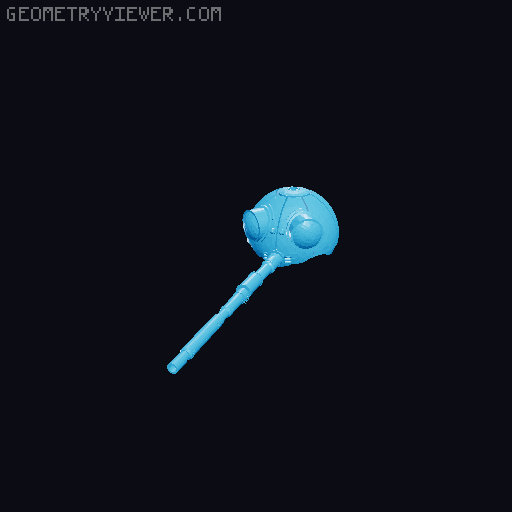 Spider Droid Kataphron 3D model thumbnail