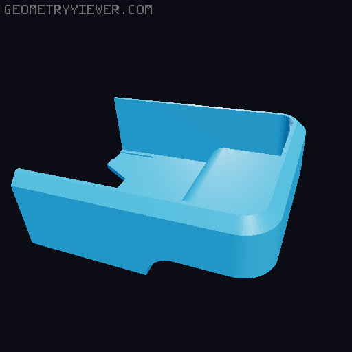 Ayn ODIN 2 Travel Box / Case - Big 3D model thumbnail