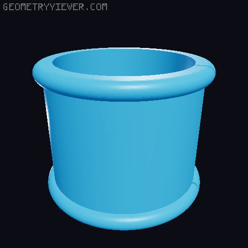 hand guard mount spacer 3D model thumbnail