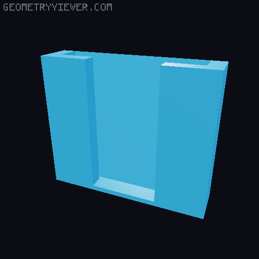 Kitchen sink sponge holder  3D model thumbnail