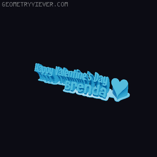 Happy Valentines Day... 3D model thumbnail