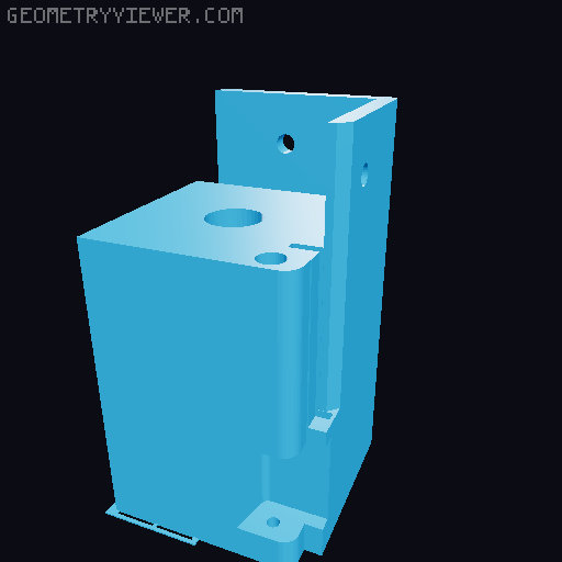 Ikea Lack V2 - +10mm-100mm Height Variants 3D model thumbnail