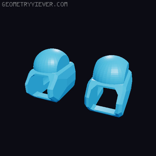 ripped dummy 13 3D model thumbnail