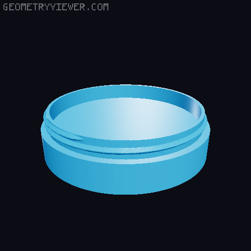 Hellfire Candy Jar 3D model thumbnail