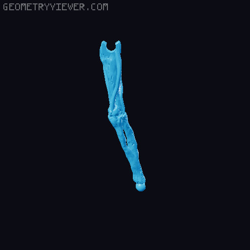Siren Head meets Dummy 13 3D model thumbnail