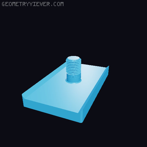 Larger sanding block - self aligning 3D model thumbnail