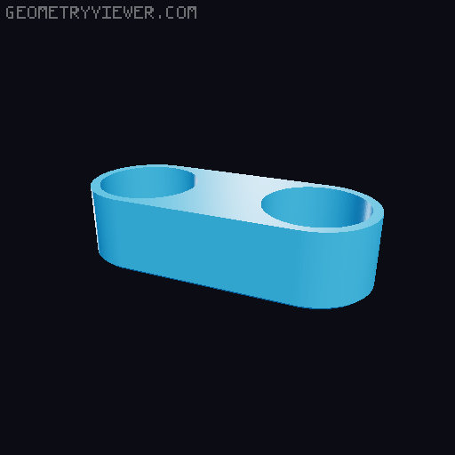 Self-Balancing Rolling Robot with bearings and counterweight 3D model thumbnail