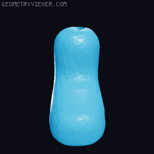 Sans from undertale, separate parts / multicolor 3D model thumbnail