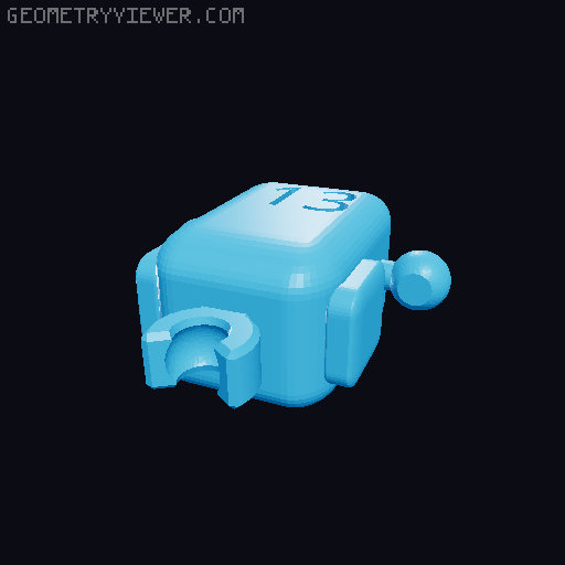 smoother 13 3D model thumbnail