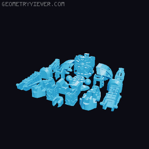 Dummy 13: Toa Metru Edition 3D model thumbnail