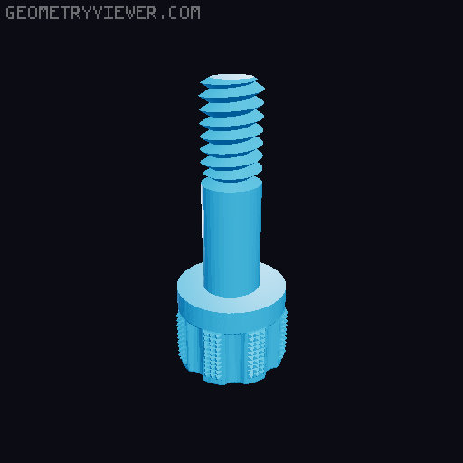 Rocinante Gimbal Stand 3D model thumbnail