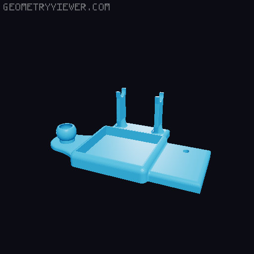 Soldering Station with Mantis clamp 3D model thumbnail